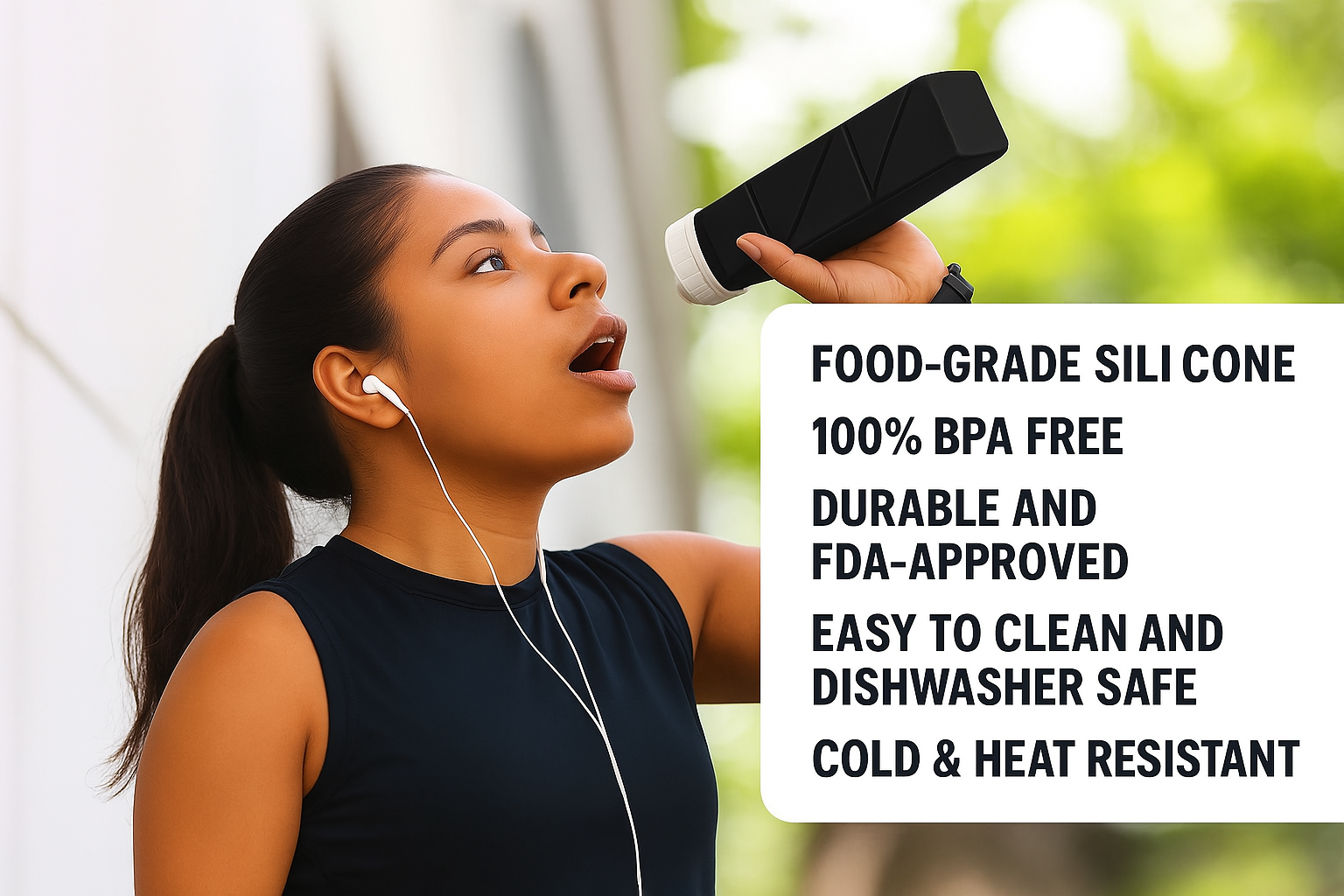 Foldable Silicone Water Bottle Benefits