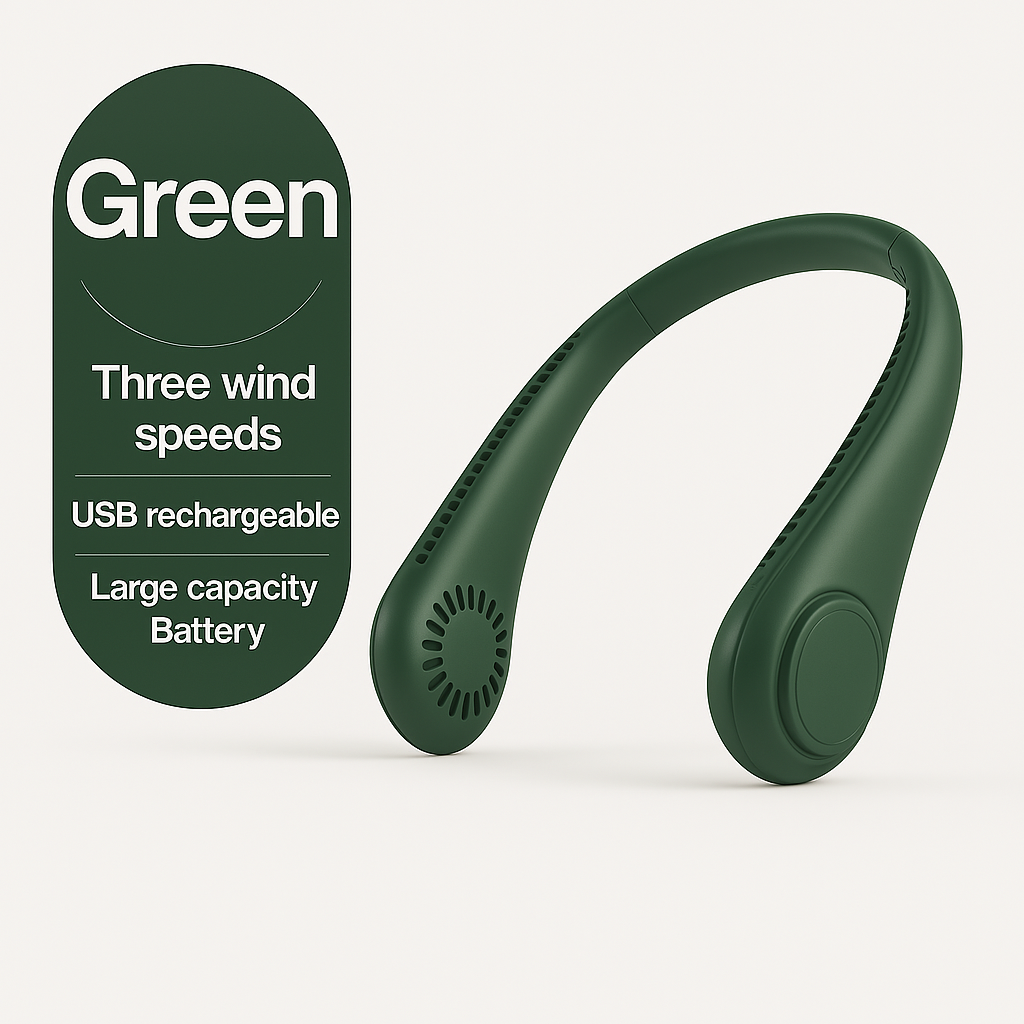 Green Neck Fan