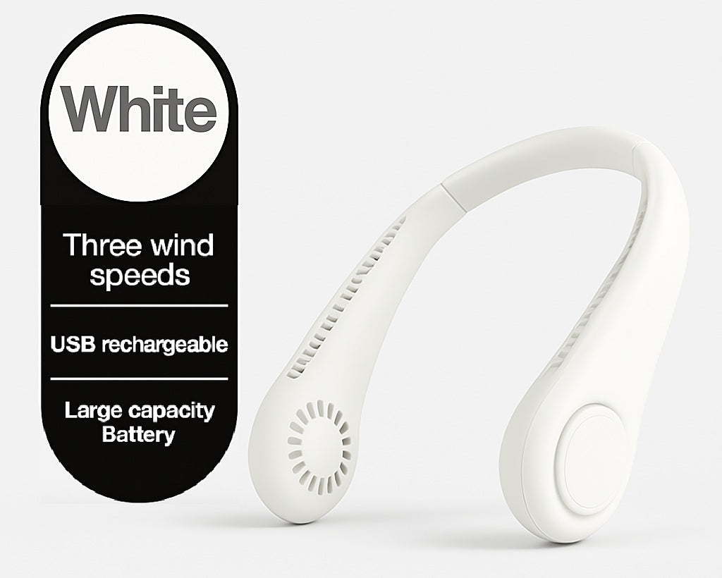 White Neck Fan