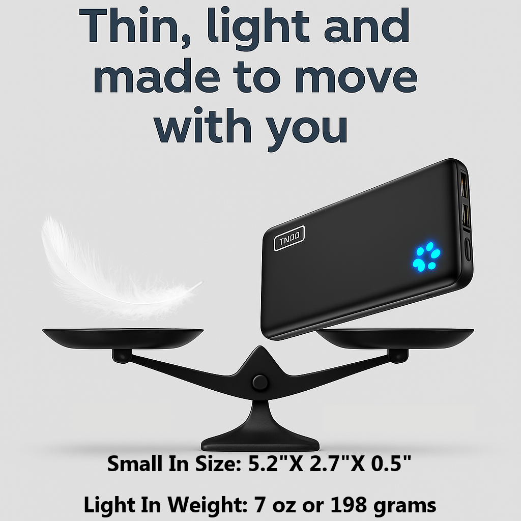Thin and Light Power Bank