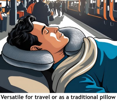 Travel Neck Pillow  as a regular pillow