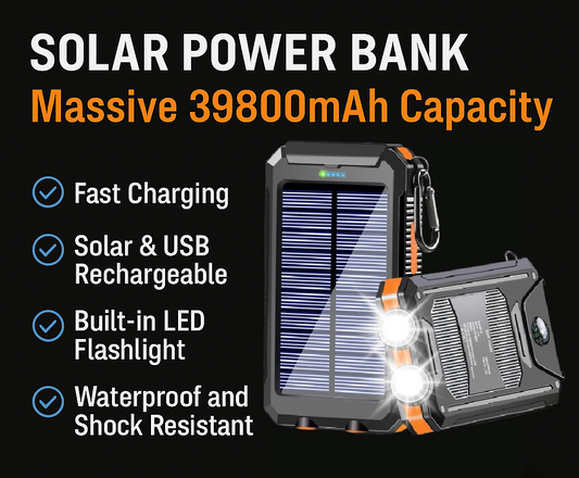 Solar Power Bank Benefits